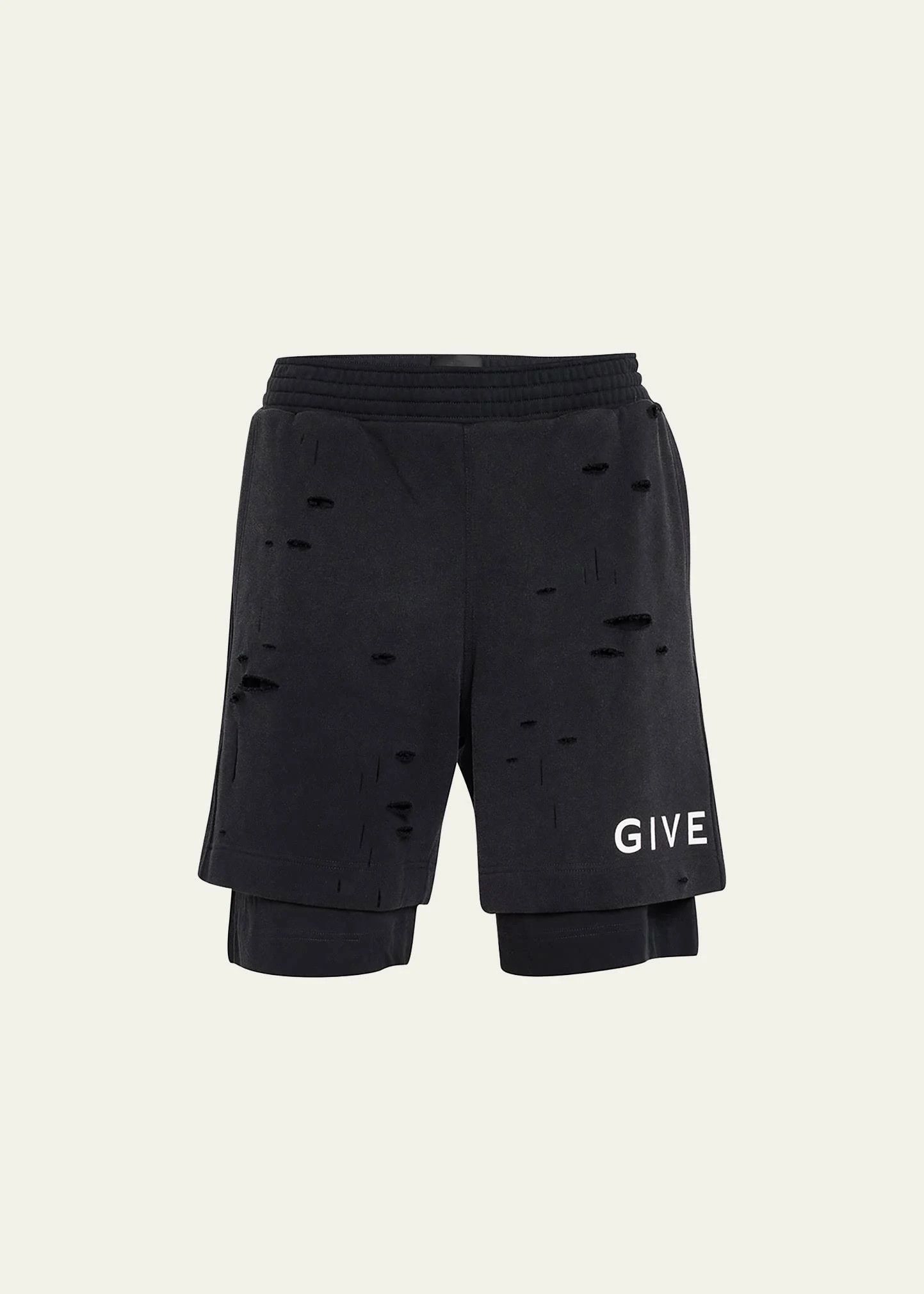 os11x0724 Archetype Shorts in Black