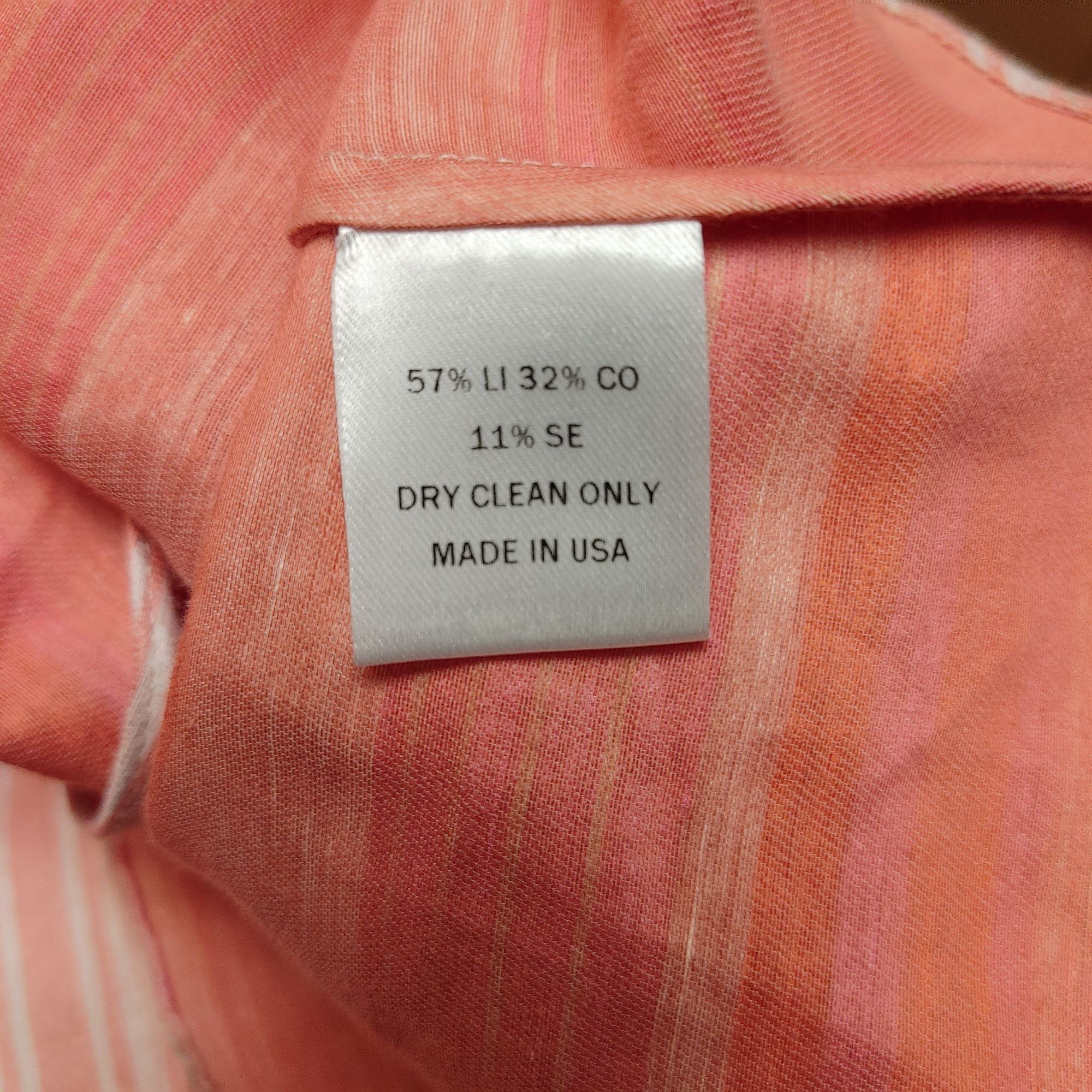 Other Christian Siriano Women's Orange/Pink Sleeveless Tie Front C Size M / US 6-8 / IT 42-44 - 4 Thumbnail