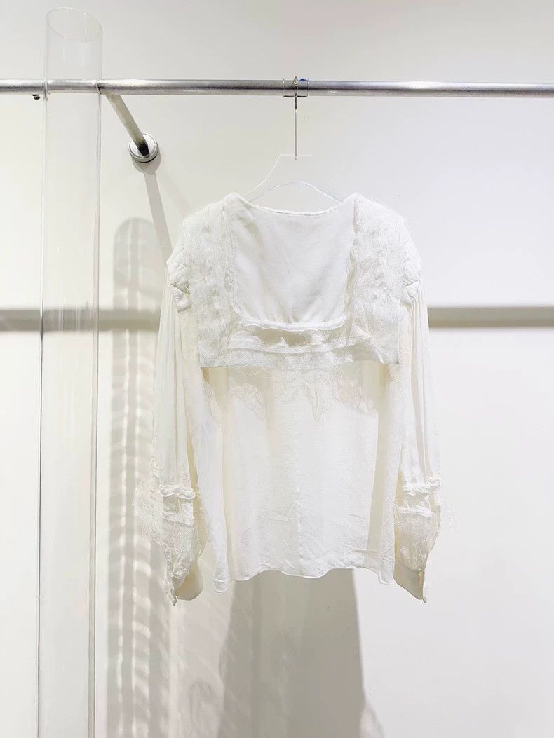 Chanel Chanel Waterfall series silk shirt 2503-Nextarrow Size XS / US 0-2 / IT 36-38 - 5 Thumbnail