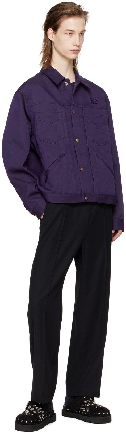 Needles o1y0225 Logo Jacket in Purple Size US L / EU 52-54 / 3 - 4 Thumbnail