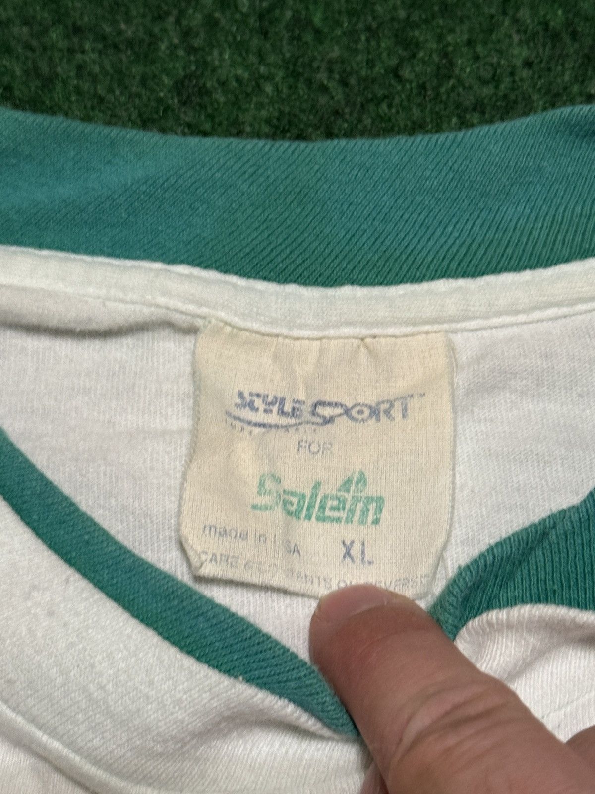 Vintage 90s Salem Cigarette Double Sleeve Hip Hop Grunge XL T Shirt Size US XL / EU 56 / 4 - 3 Thumbnail