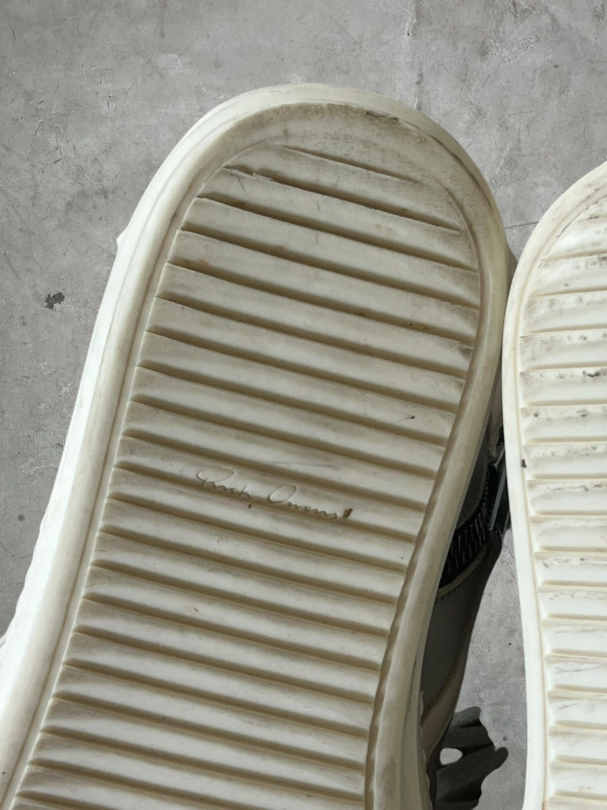 Rick Owens Rick Owens Leather Geobaskets Size US 13 / EU 46 - 7 Thumbnail