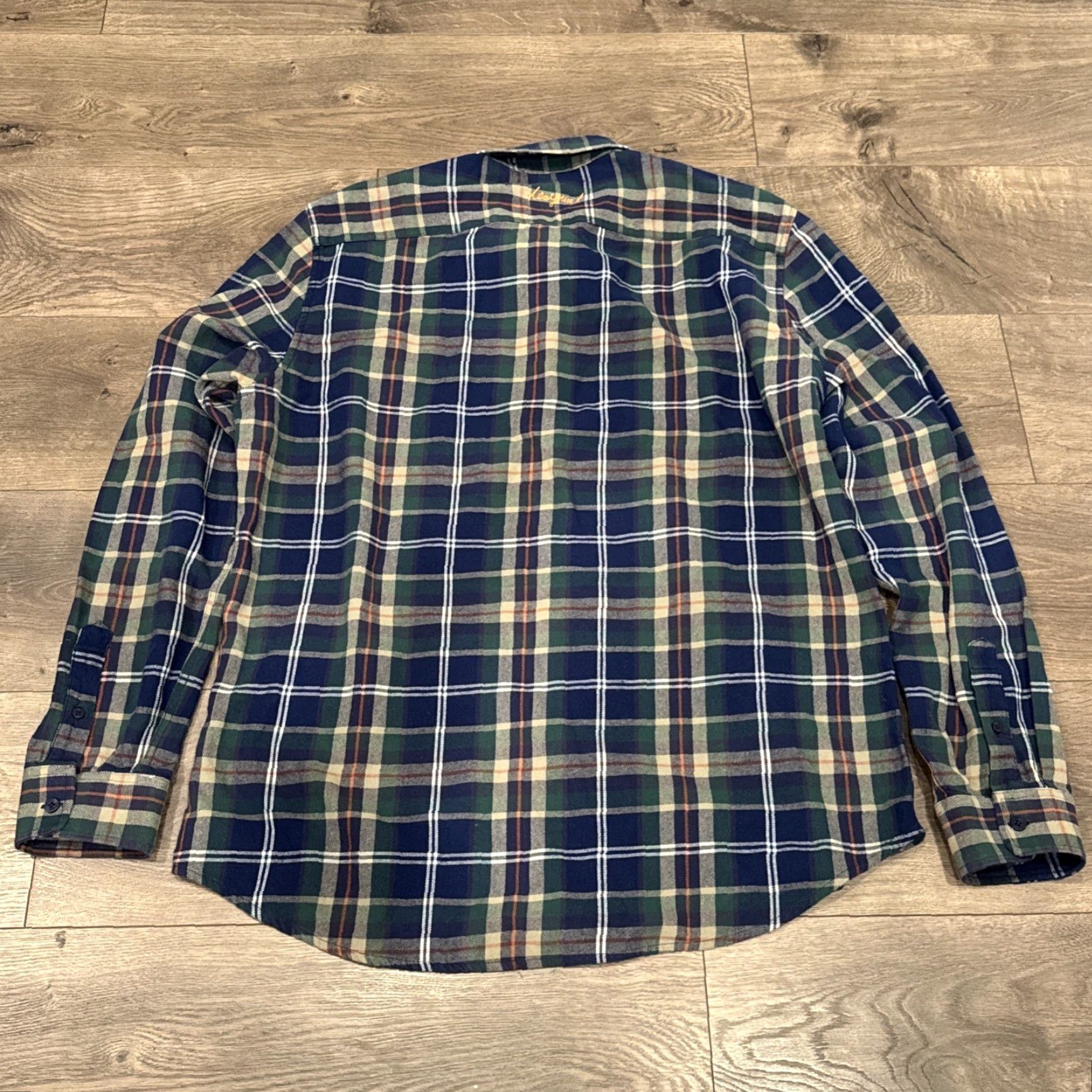 Desigual Desigual Plaid Flannel Shirt Tiger Print Front Button-Up Men XXL Multicolor Plaid Tiger Print Casual Workwear 100% Cotton Button-Up Men Front Shirt Size US XL / EU 56 / 4 - 6 Thumbnail