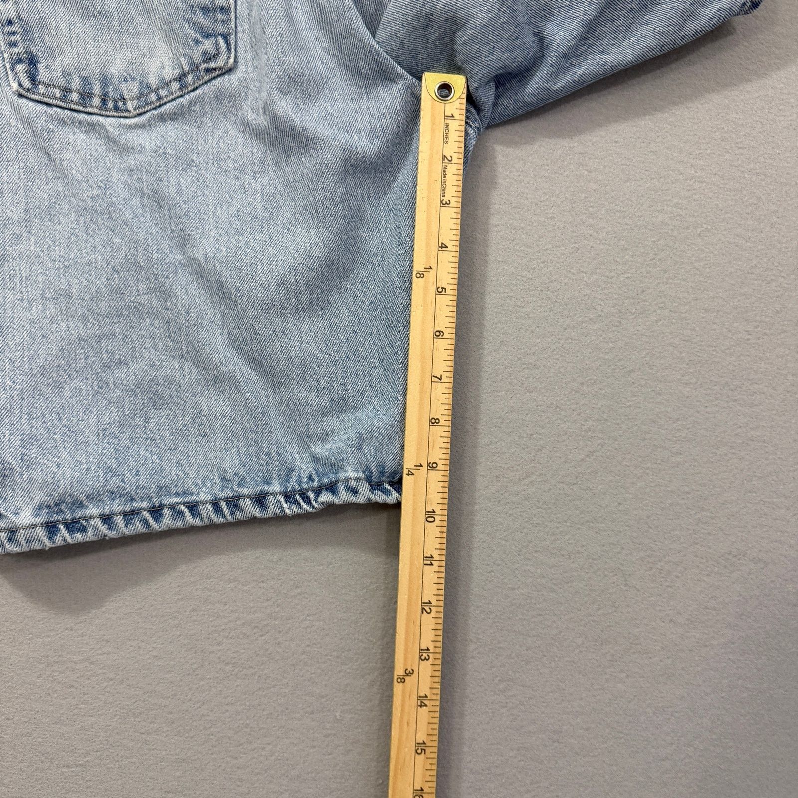 Vintage Vintage Faded Glory Jean Shorts Men's 32 Blue 10" Inseam Size US 32 / EU 48 - 11 Thumbnail