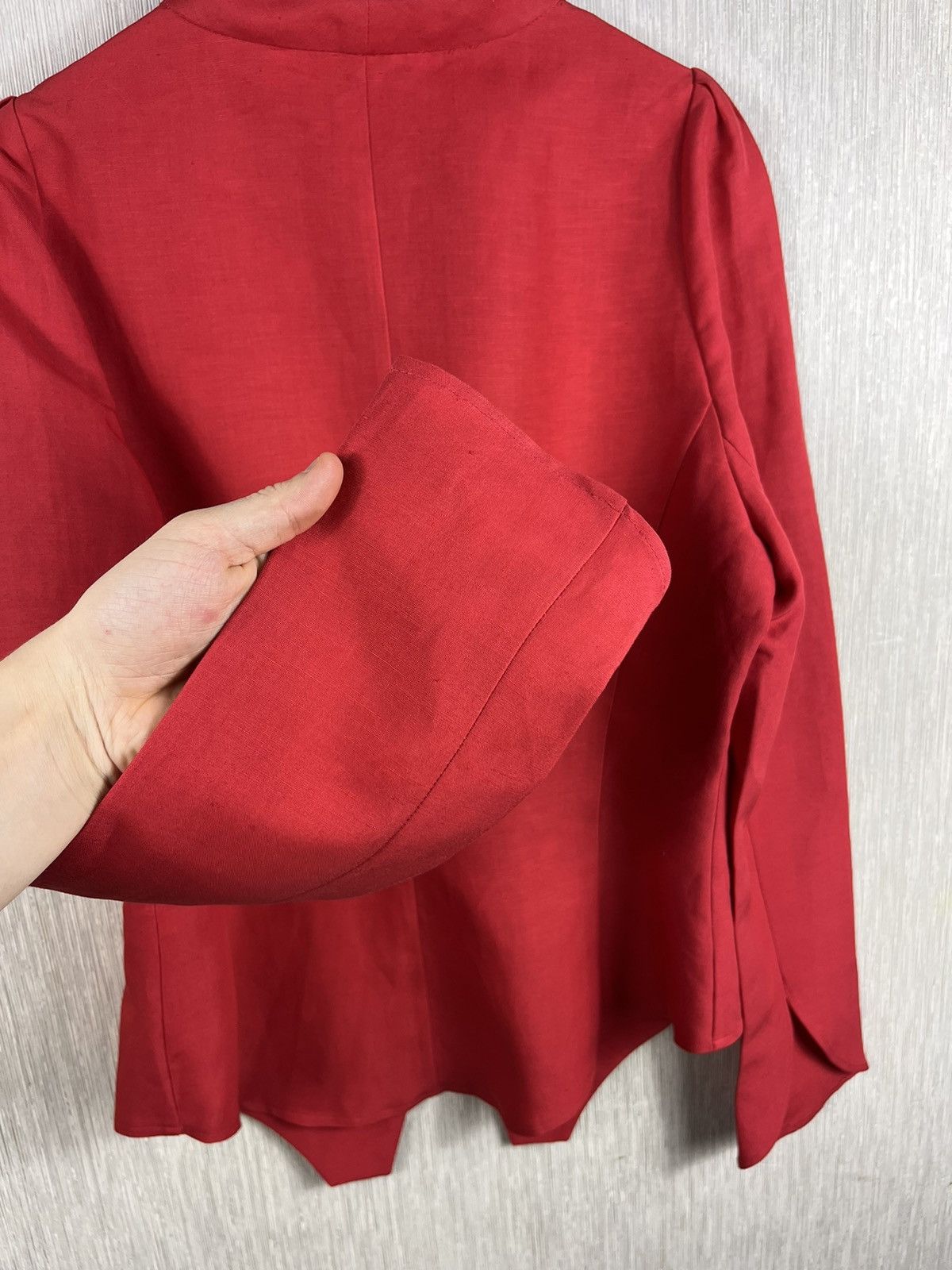 Designer × Marimekko Marimekko ritva falla linen blazer button jacket Size M / US 6-8 / IT 42-44 - 21 Thumbnail