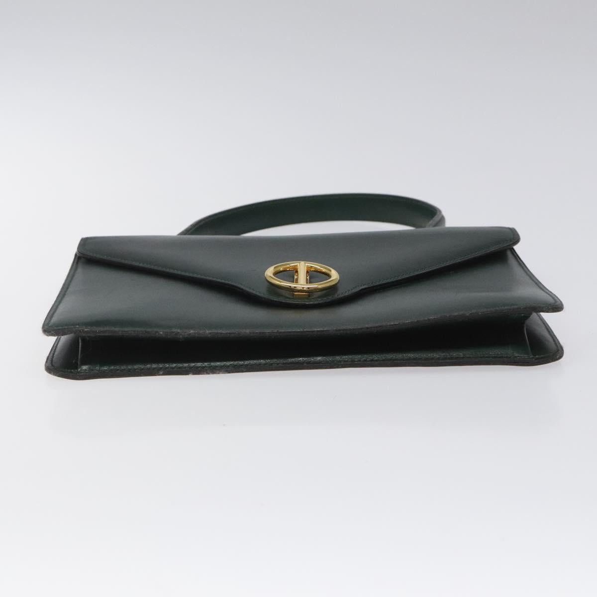 Dior DIOR Hand Bag Leather Green Gold Size ONE SIZE - 9 Thumbnail