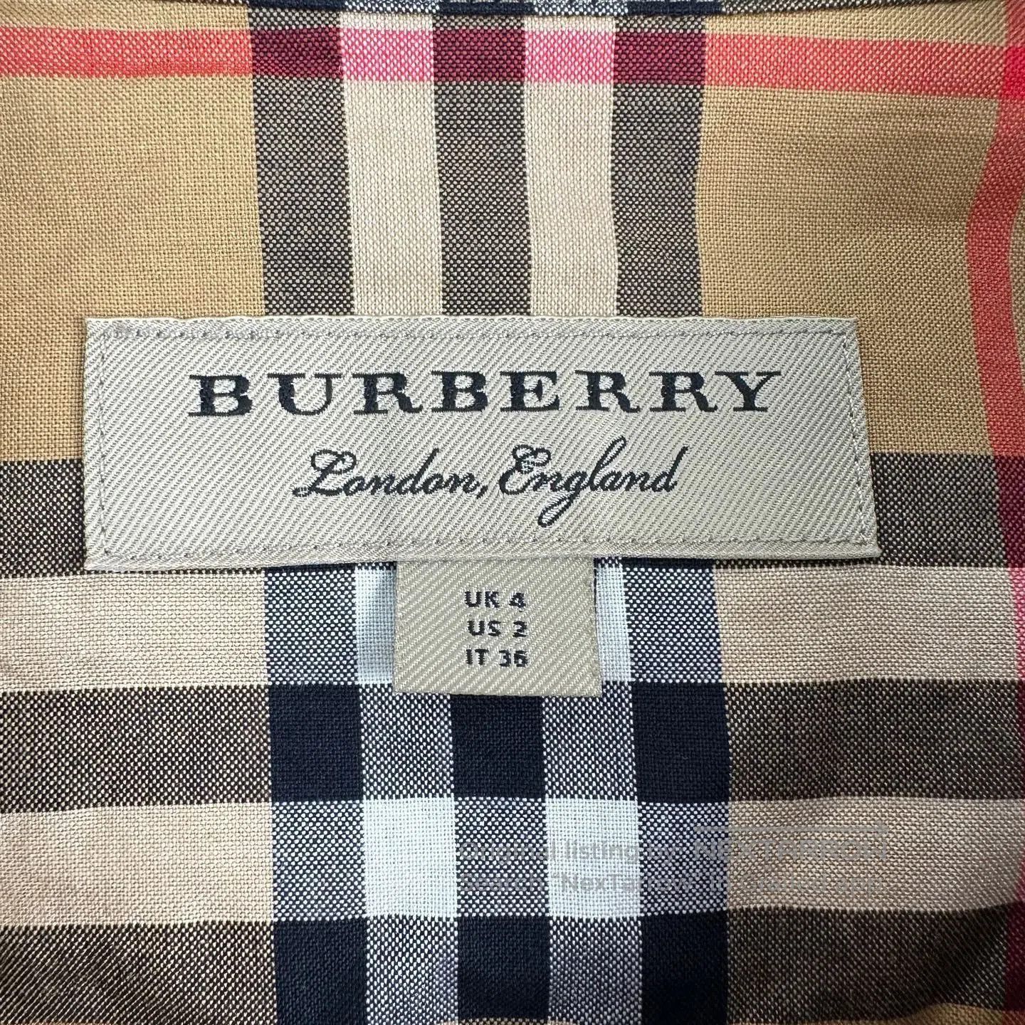 Burberry Burberry Classic Check Short-Sleeve Shirt. Size M / US 6-8 / IT 42-44 - 4 Thumbnail