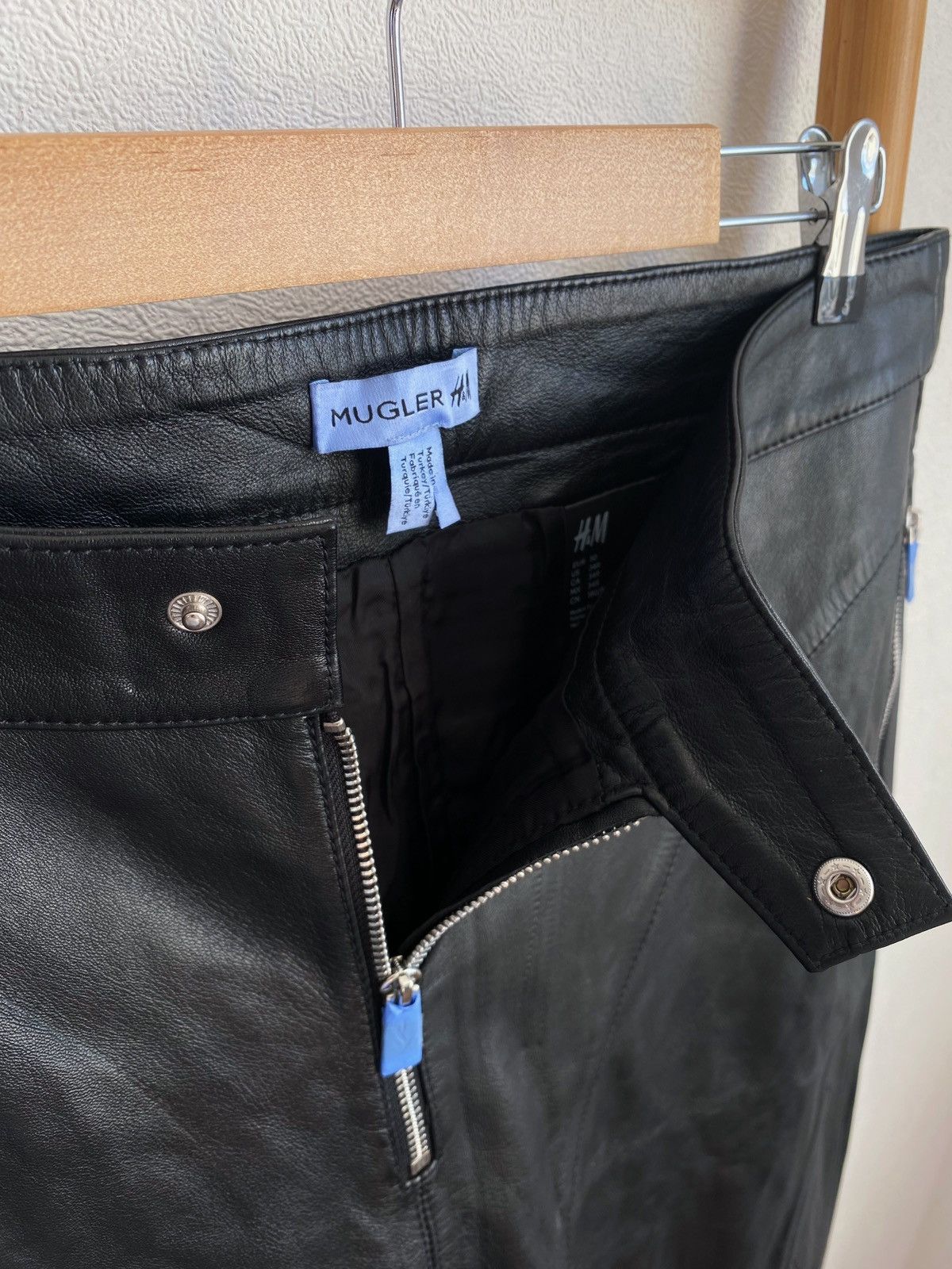 Mugler Mugler x H&M Leather Pants Size US 34 / EU 50 - 11 Thumbnail