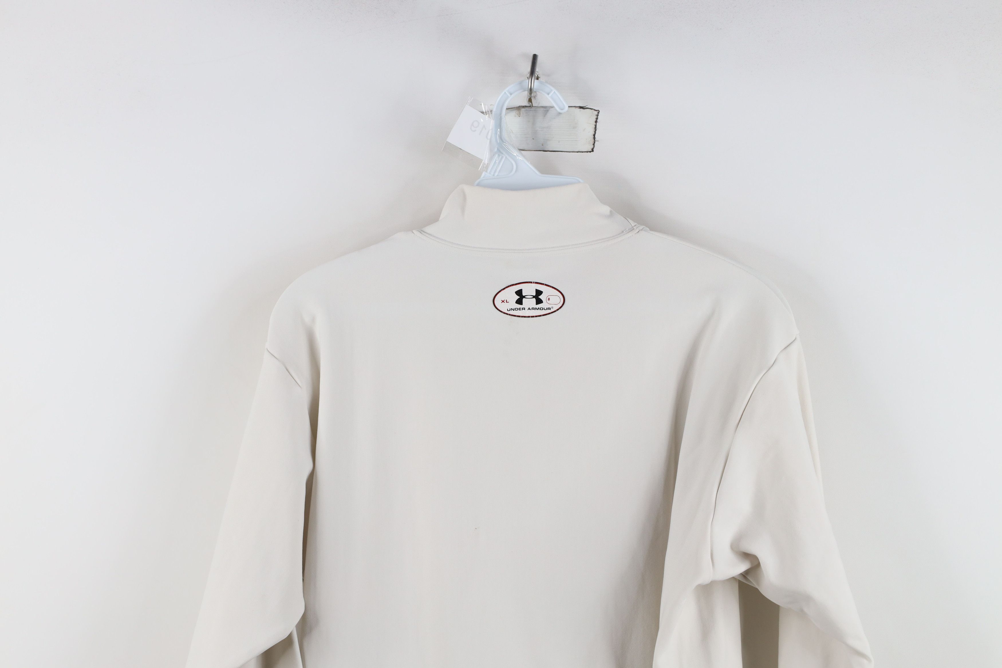 Under Armour Under Armour ColdGear Compression Mock Neck T-Shirt White Size US XL / EU 56 / 4 - 13 Thumbnail
