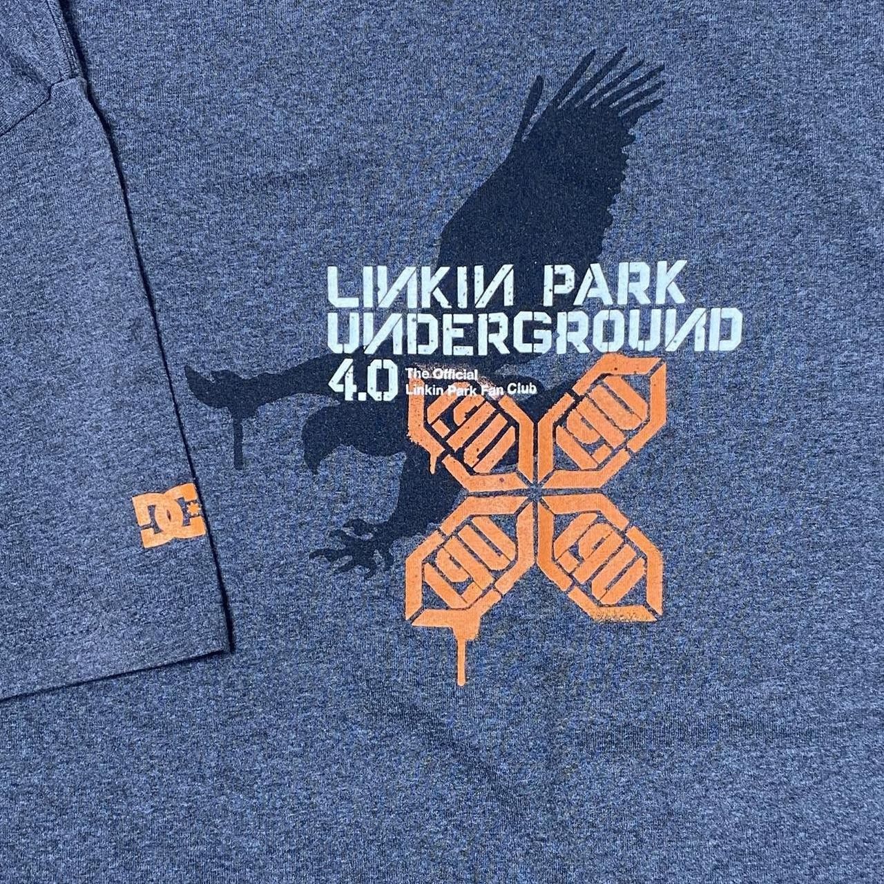 DC Vintage DC Shoes x Linkin Park Underground Gray Tee Size XL Size US XL / EU 56 / 4 - 3 Thumbnail