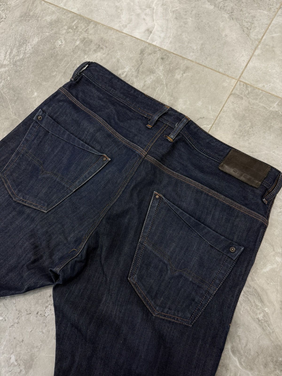 Diesel Vintage Diesel Industry Denim Jeans W36 L34 Y2K streetwear Size US 36 / EU 52 - 3 Thumbnail