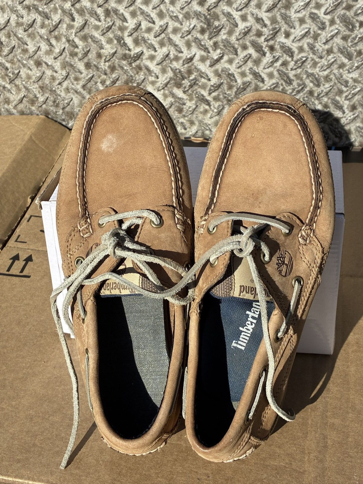 Timberland Timberland Boat Shoes Mens Size 7 Earthkeepers Leather Brown Size US 7 / EU 40 - 6 Thumbnail