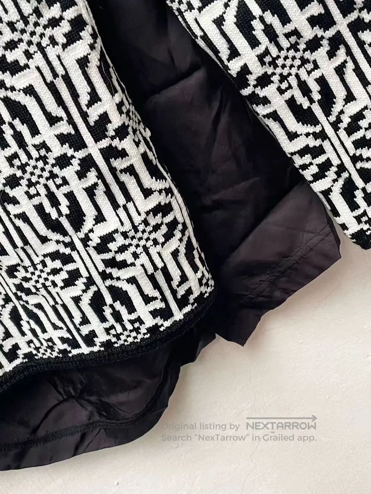Comme des Garcons Comme des Garcons Black White Sweater. Size S / US 4 / IT 40 - 6 Thumbnail