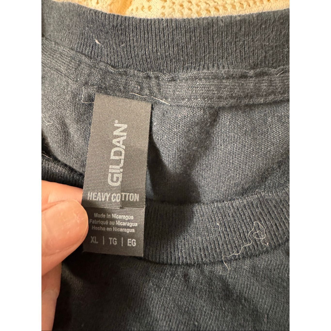 Other Gildan Heavy Cotton Black T-Shirt XL Size US XL / EU 56 / 4 - 6 Thumbnail
