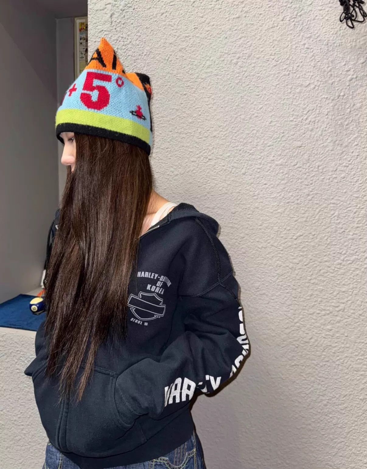 Vivienne Westwood Vivienne Westwood Colorful Patterned Beanie Size Free Size ONE SIZE - 5 Thumbnail