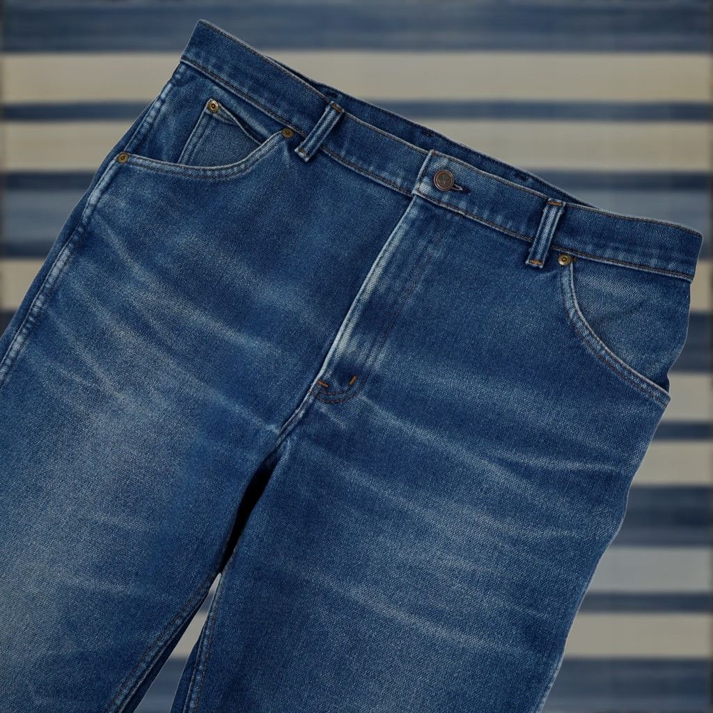 Denime VINTAGE Sheplers Jeans Blue 34x30 Flannel Lined Denim Jeans Mens Regular Size 34 Inseam 30 Size US 34 / EU 50 - 1 Thumbnail