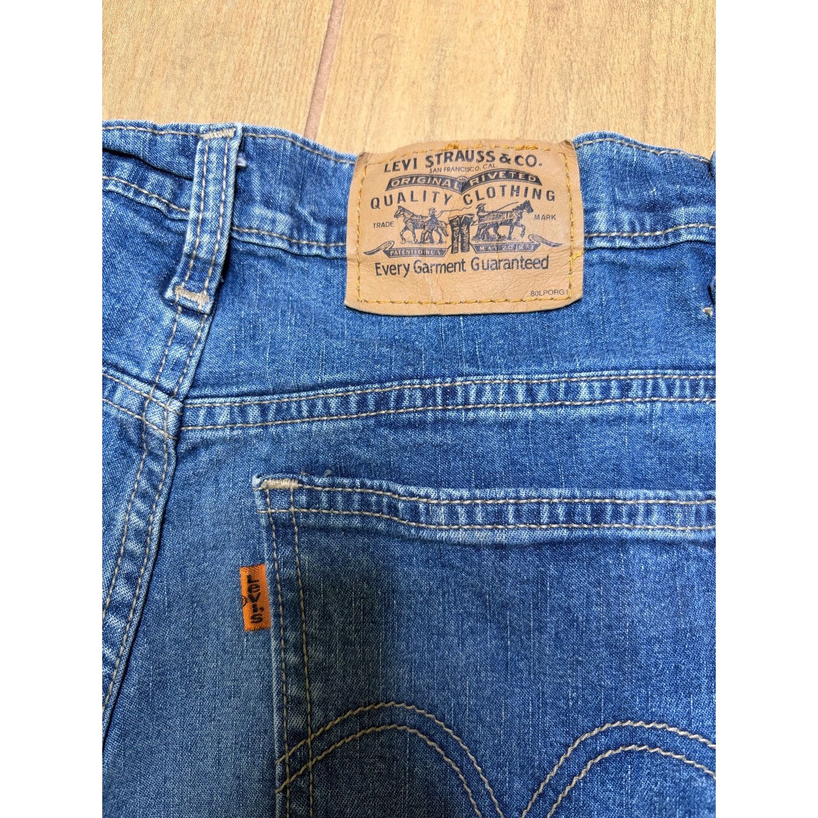 Levi's Vintage Levi’s Orange Tab Jeans Women’s 26x28 Blue Denim Y2K Size 26" / US 2 / IT 38 - 2 Thumbnail