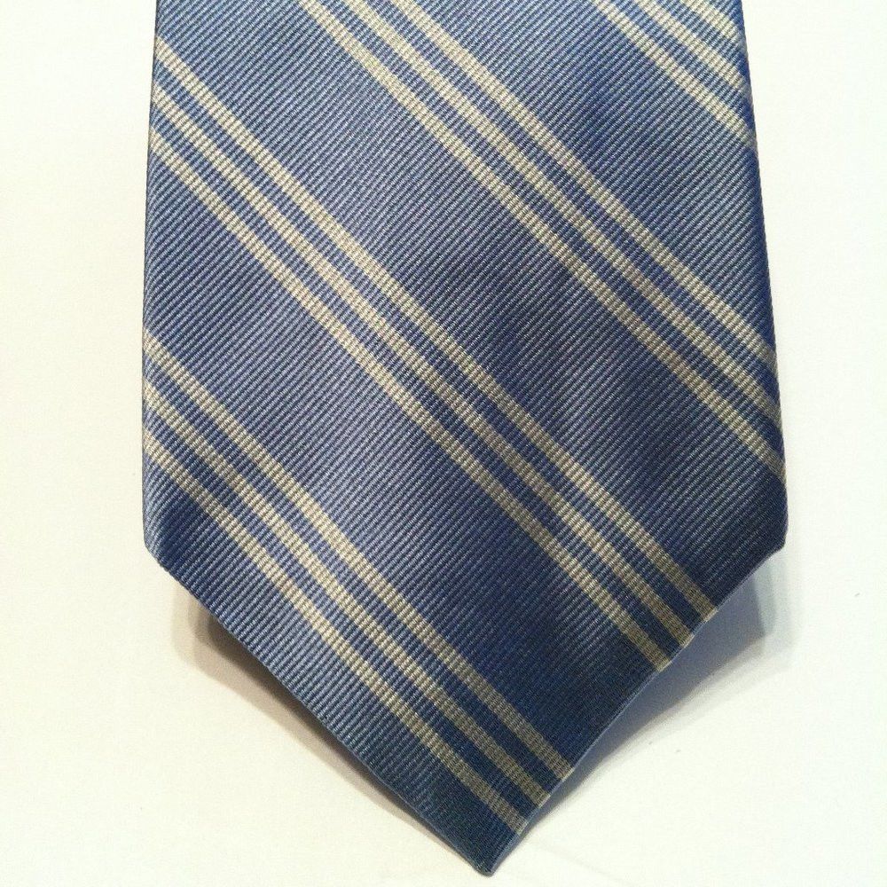 Robert Talbott ROBERT TALBOTT MENS NEW SKY BLUE SILK TIE WIDTH: 3 3/4" Size ONE SIZE - 1 Thumbnail
