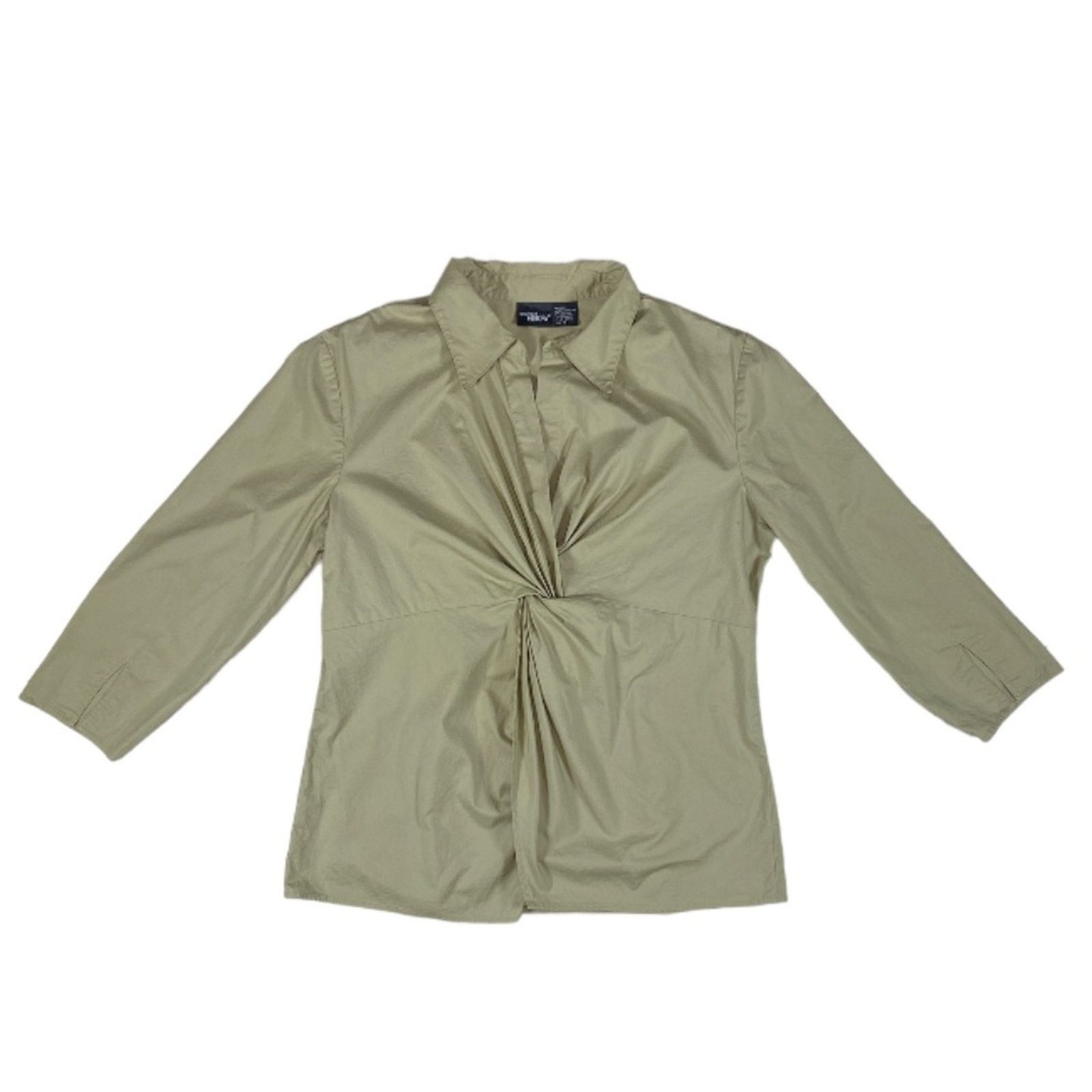 NBDN Nobrandedon Boutique Europa Top in Green/Gray | Size 14 Size XL / US 12-14 / IT 48-50 - 1 Thumbnail