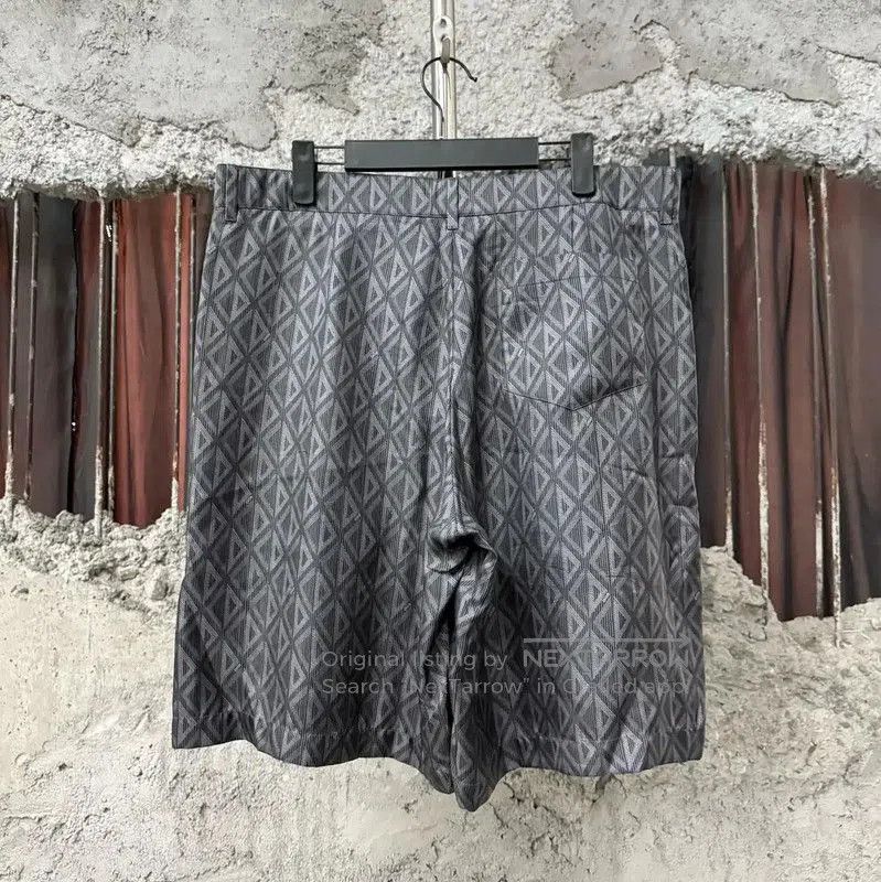 Dior Dior Men's Summer Gray Patterned Shorts . Size US 30 / EU 46 - 2 Thumbnail