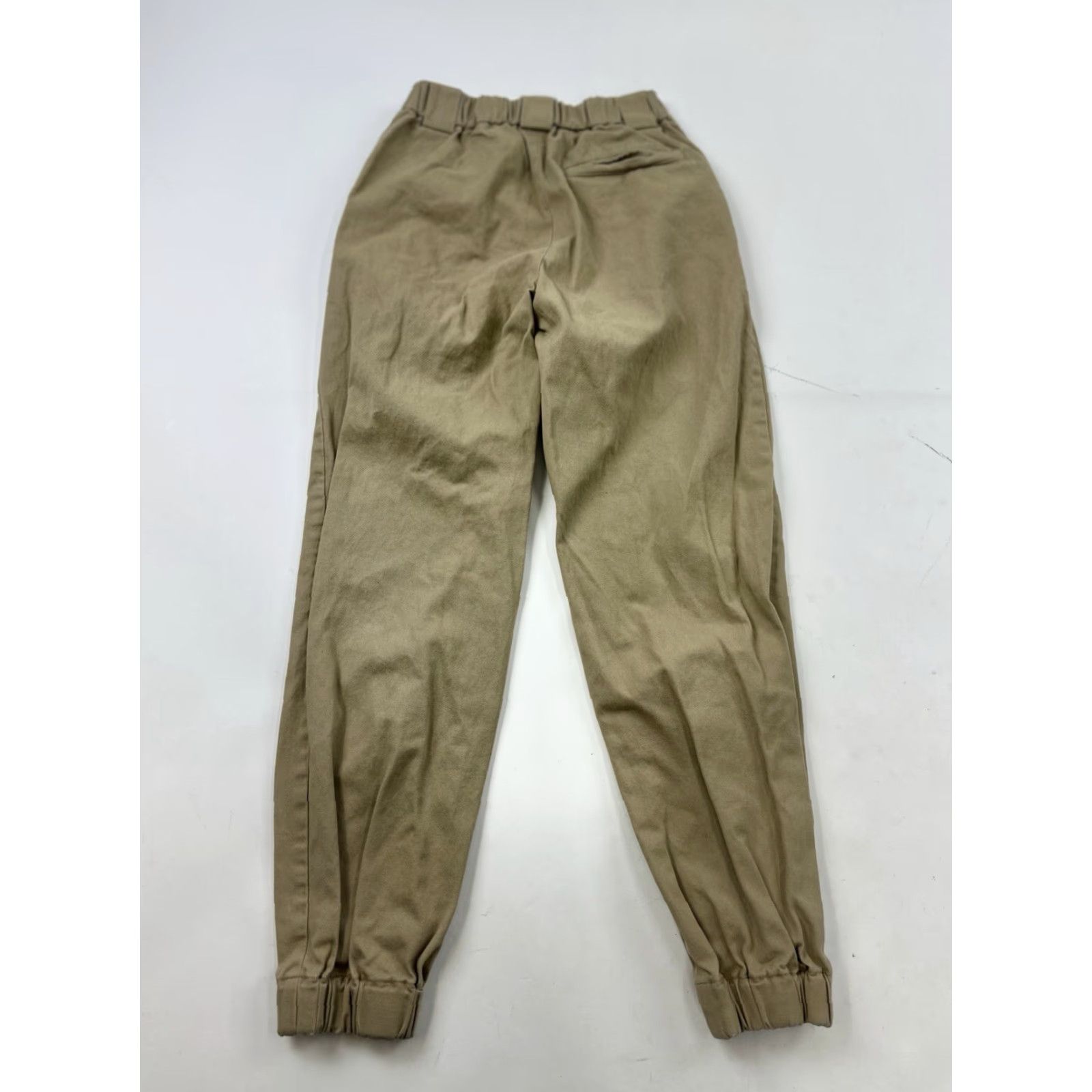 Aritzia VINTAGE Aritzia TNA Pants Womens XS Khaki Beige Jogger Pockets Brown Twill Solid Size 26" / US 2 / IT 38 - 2 Thumbnail
