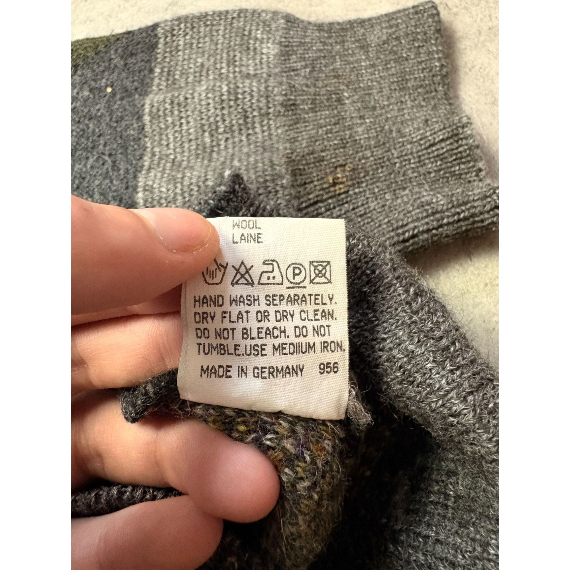 Hugo Boss ARCHIVAL HUGO BOSS "Anthracite" Luxury Knit – XL Elite Grail Size US XL / EU 56 / 4 - 7 Thumbnail