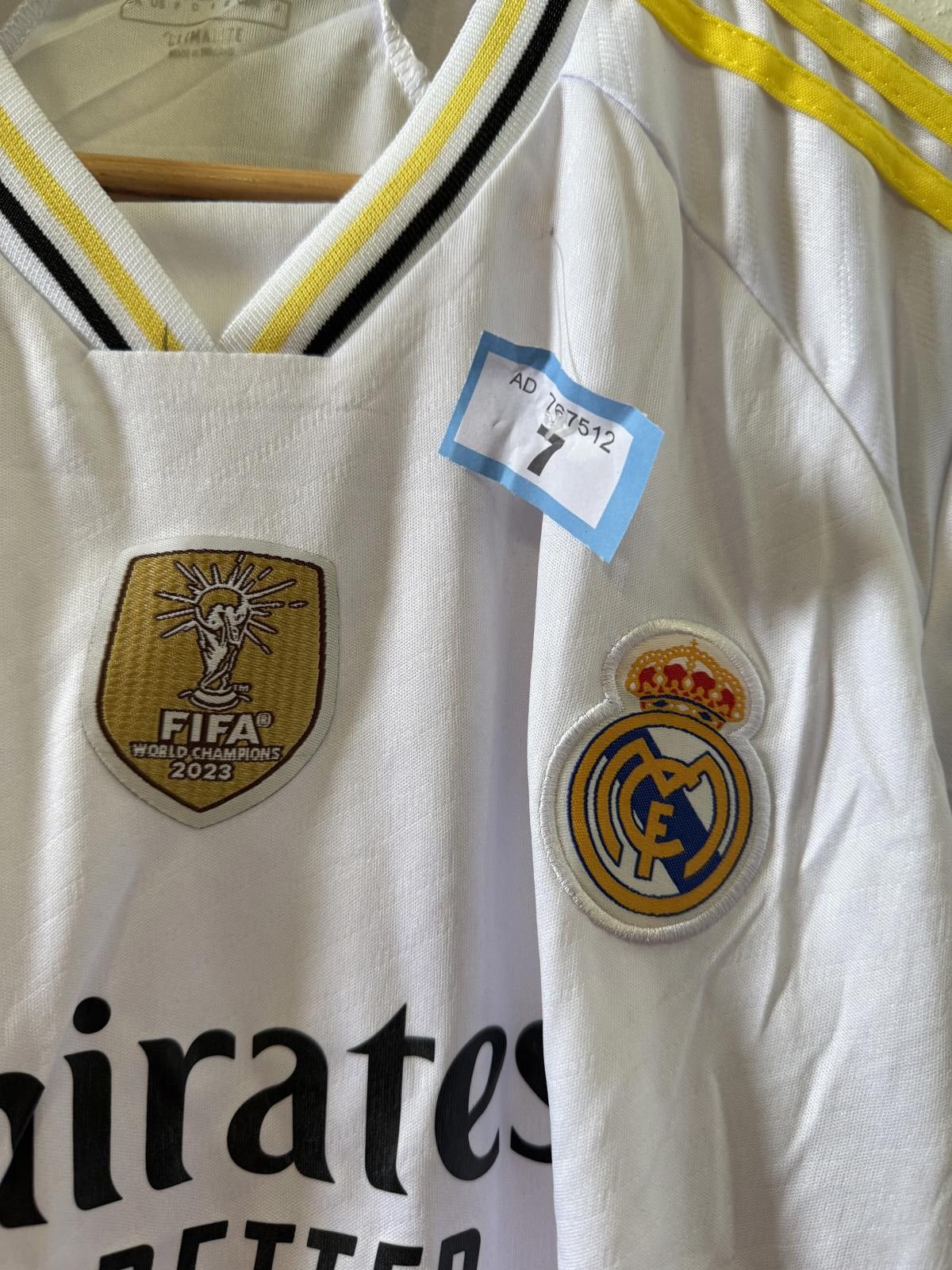 Adidas Real Madrid 2023 FIFA World Champions Men's Soccer Jersey Size US M / EU 48-50 / 2 - 2 Thumbnail