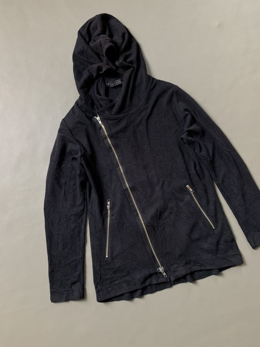 If Six Was Nine × Japanese Brand Custom Culture Asymmetrical Zip Hoodie Size US M / EU 48-50 / 2 - 3 Thumbnail