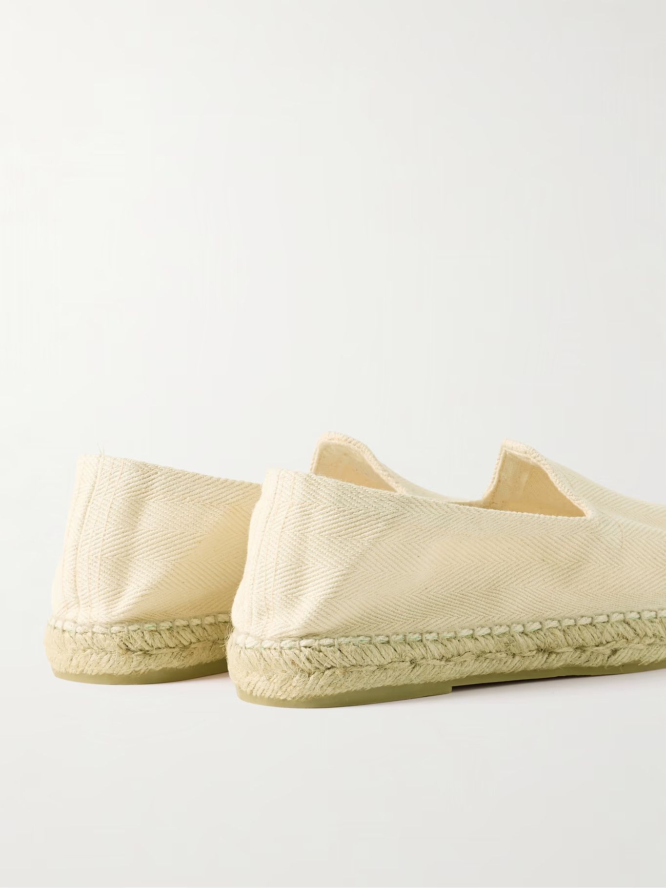 Drake's DRAKE'S Herringbone Cotton Canvas Espadrilles Size US 10 / EU 43 - 4 Thumbnail