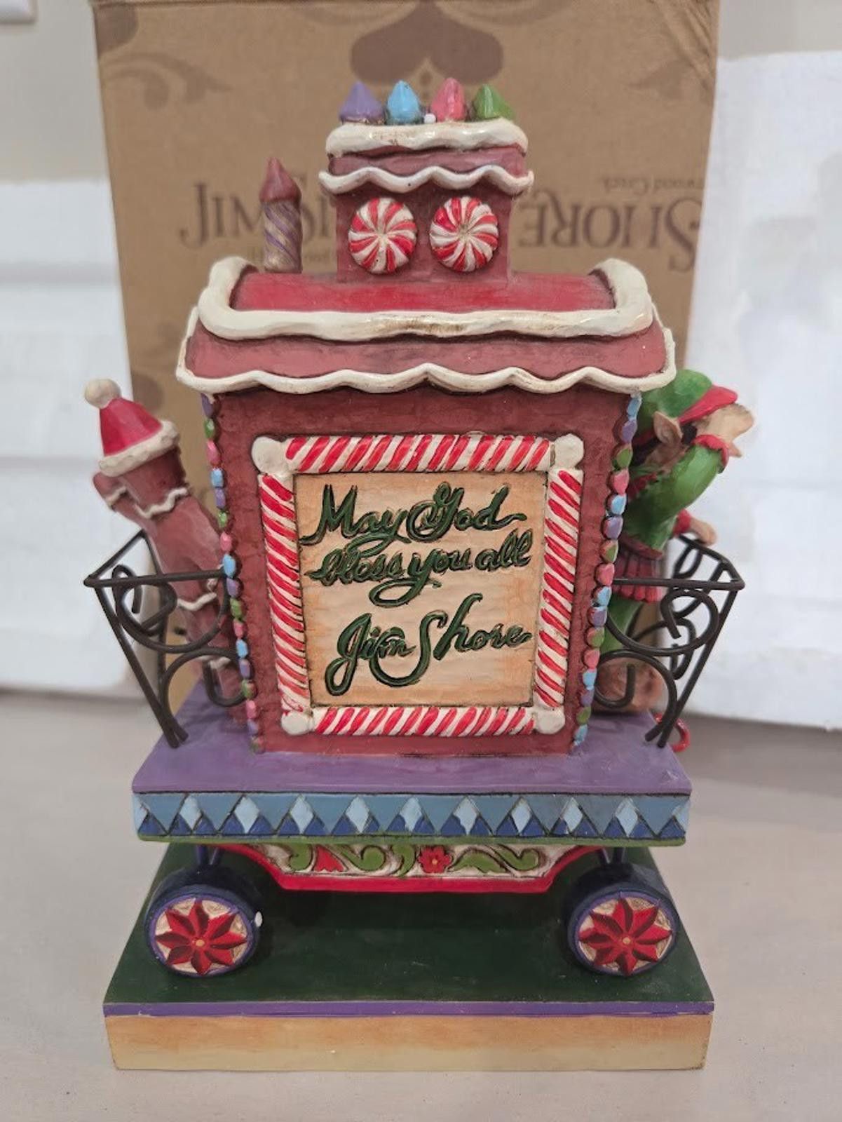 Other Jim Shore Candy Cane Caboose 4025632 Heartwood Creek RARE Size ONE SIZE - 5 Thumbnail