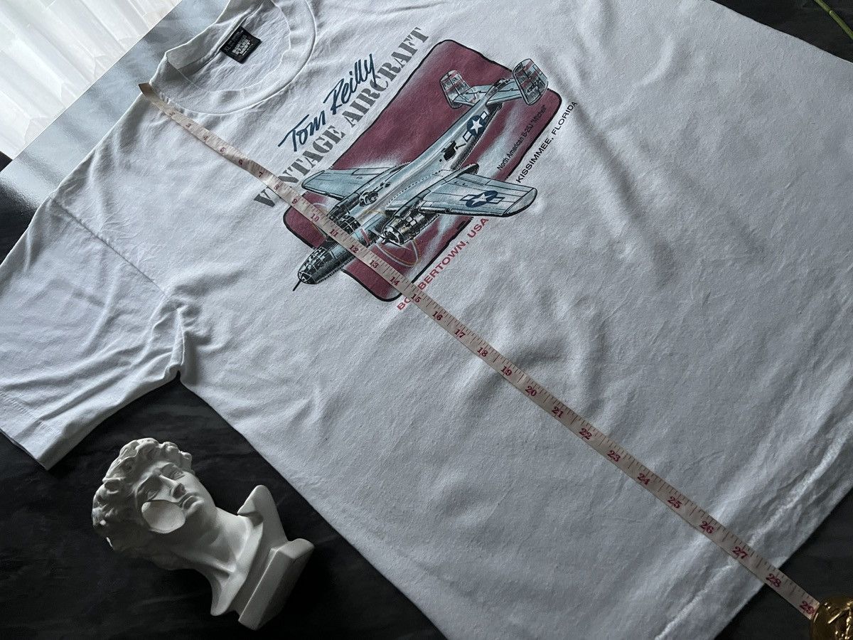 Vintage Tom Reilly : Vintage Aircraft Bomber Town B-25J Size US XL / EU 56 / 4 - 8 Thumbnail