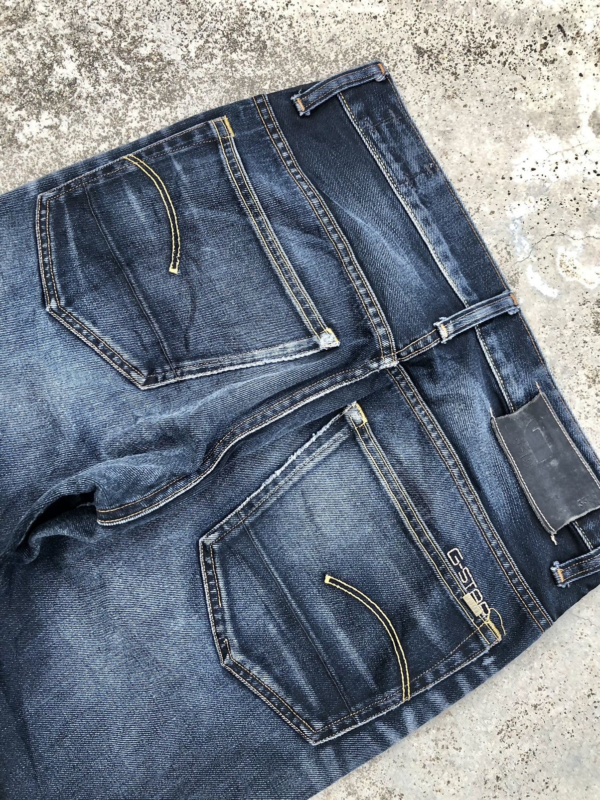 G-Star GSTAR DISTRESSED WASHED DENIM Size US 31 - 10 Thumbnail