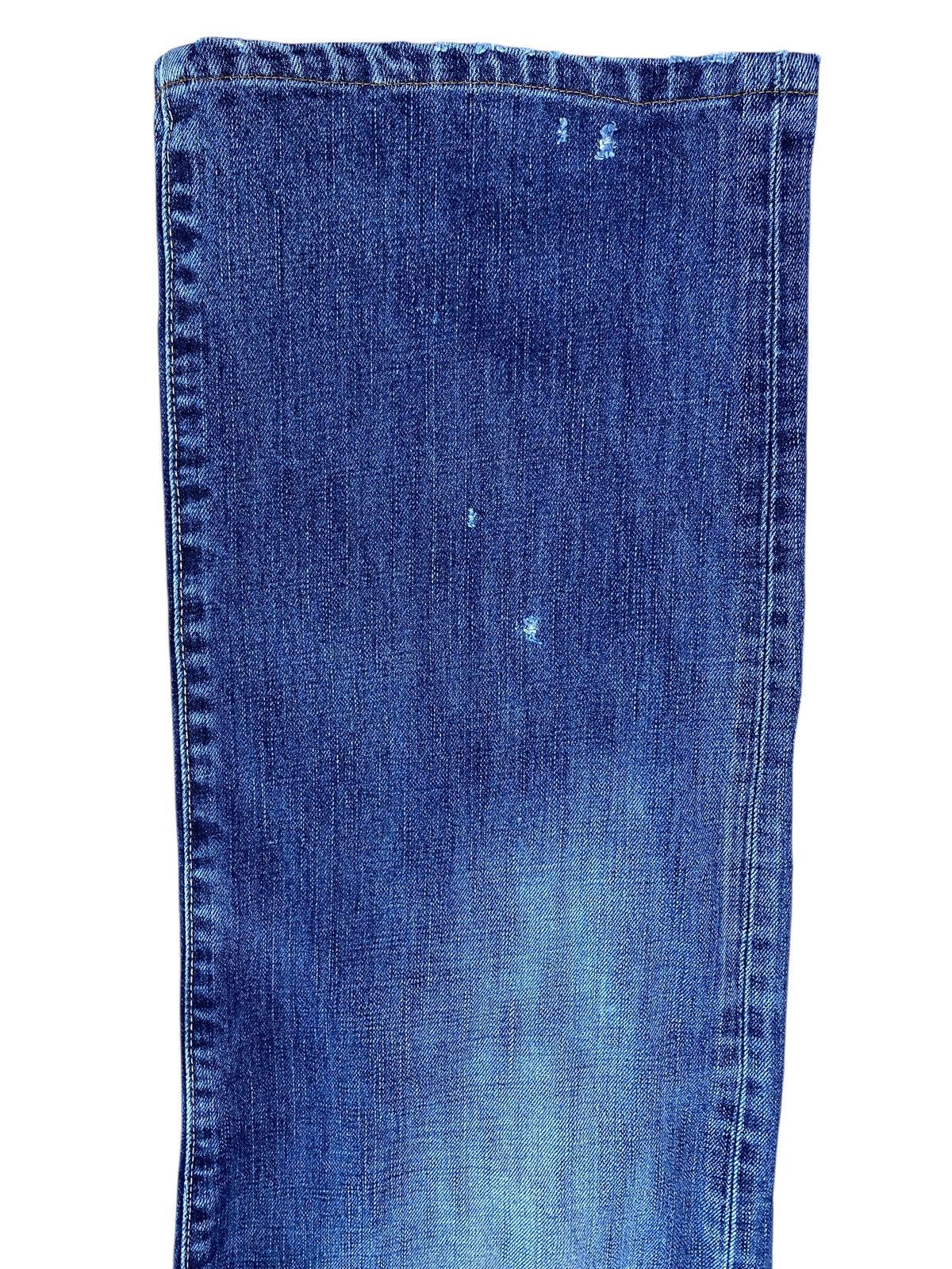 Uniqlo Uniqlo Blue Wash Whiskers Style Loose Jeans Size US 36 / EU 52 - 5 Thumbnail