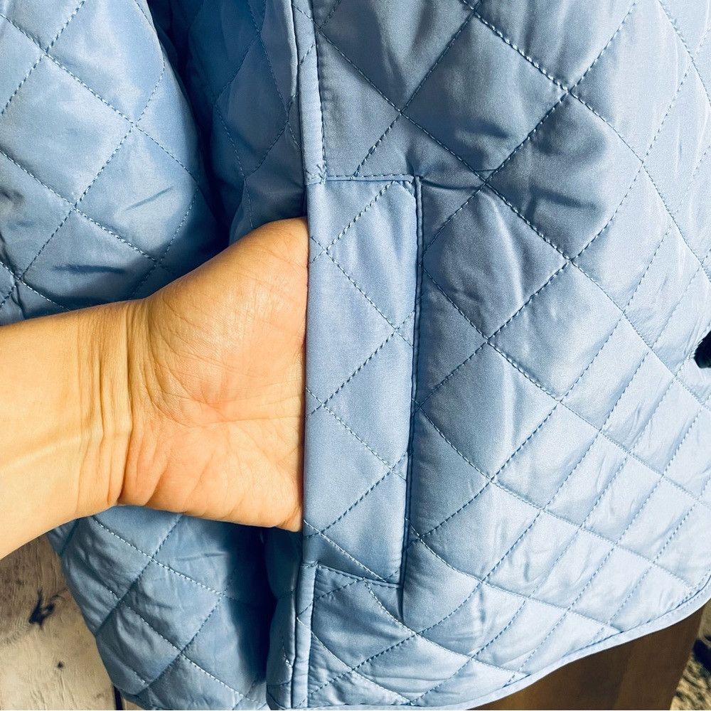 Jones New York NWT New $100 Jones New York Quilted Five Button Light Blue Size S / US 4 / IT 40 - 8 Thumbnail