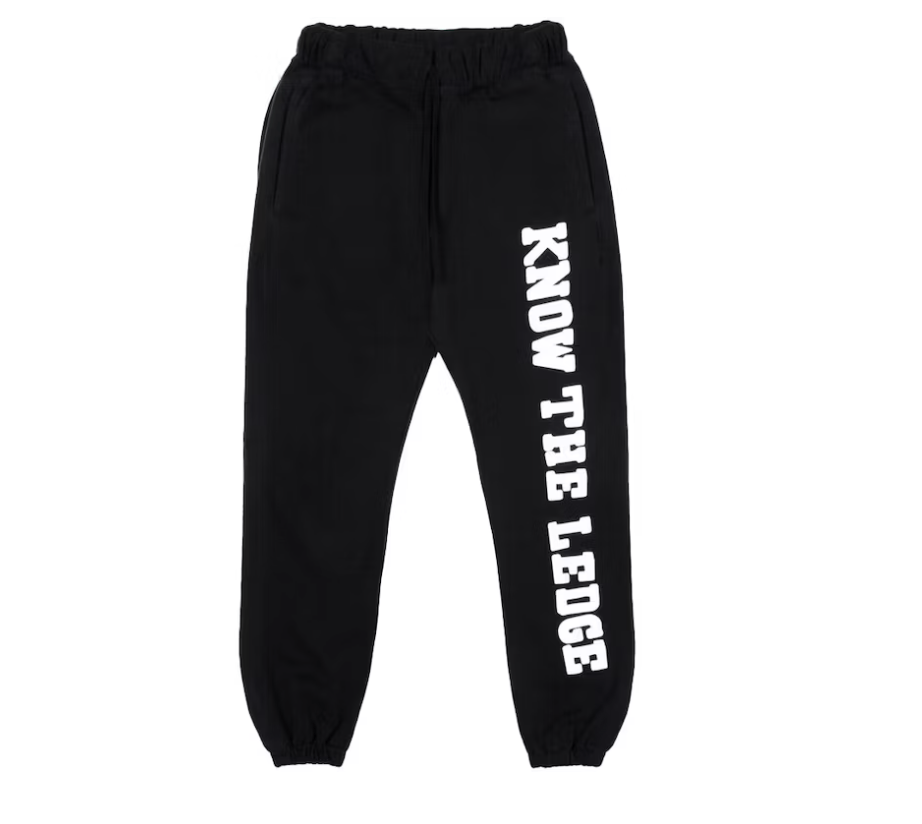 Image of Cactus Plant Flea Market X Union Know The Ledge Sweatpants in Black, Men's (Size 30)