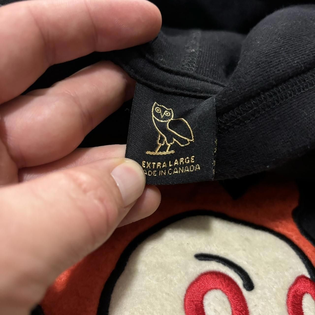 Designer Ovo Octobers Very Own Flame Head Hoodie XL Size US XL / EU 56 / 4 - 5 Thumbnail