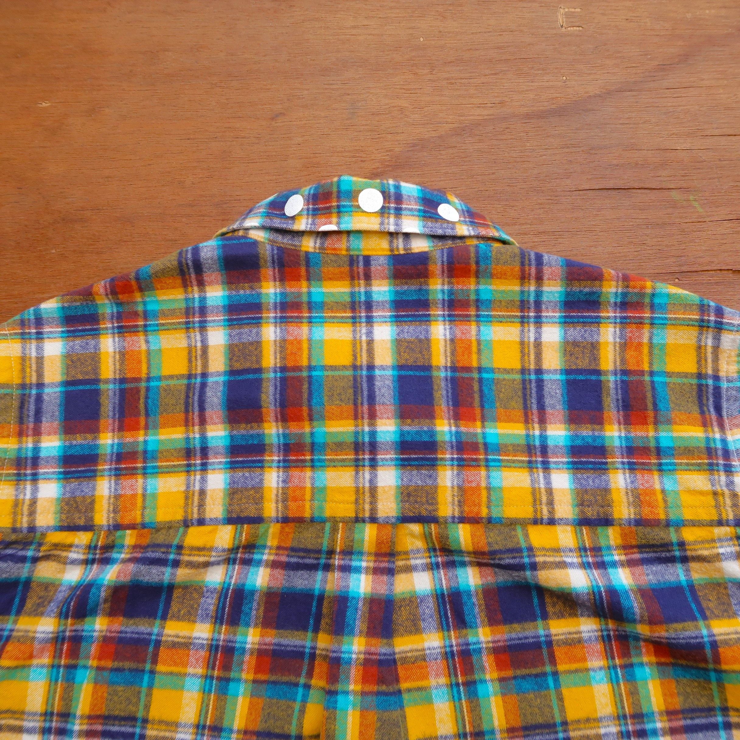 Issey Miyake Vintage Issey Miyake Mercibeaucoup Polka Dot Flannel Shirt Size US M / EU 48-50 / 2 - 15 Thumbnail
