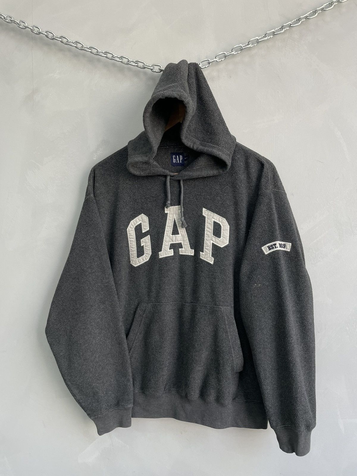 Gap Gap Fleece boxy fit hoodie Yeezy style Size US M / EU 48-50 / 2 - 5 Thumbnail