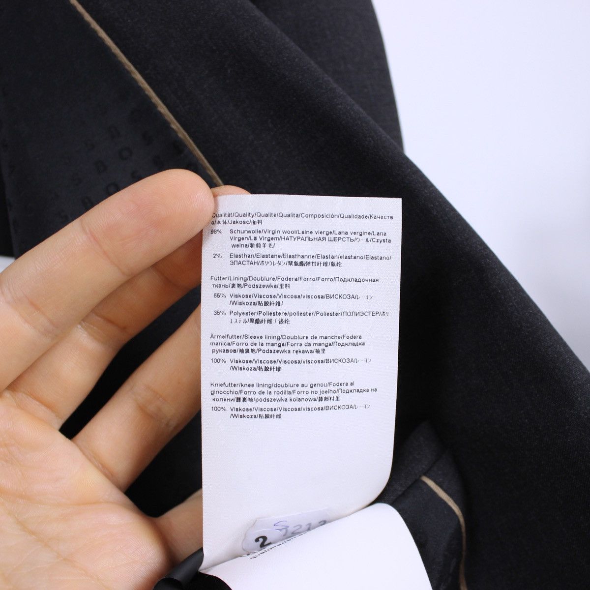 Hugo Hugo Boss Wool Blazer Size 40R - 8 Thumbnail