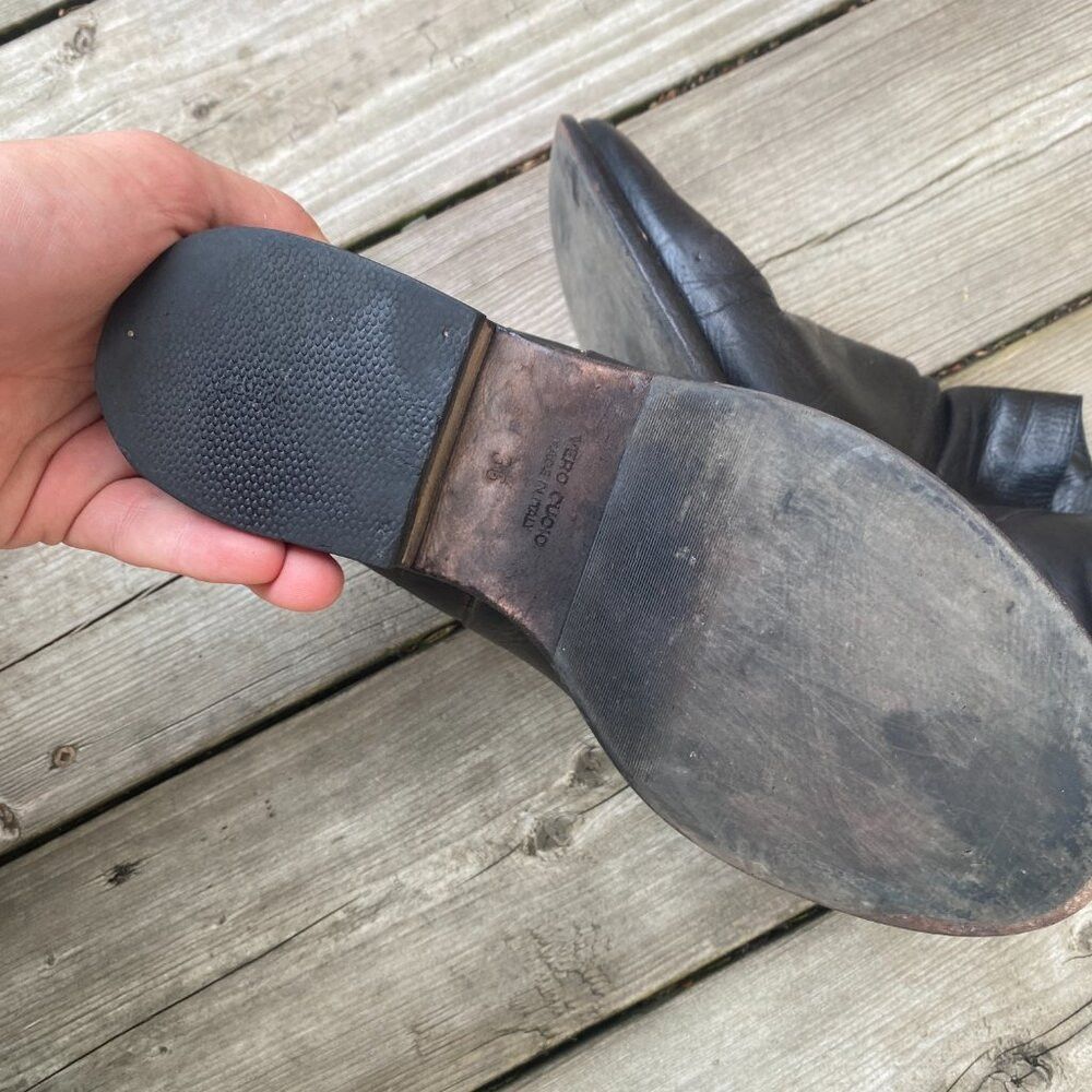 Strateas Carlucci × Vintage Vintage Strategia Guanto Jenny Leather Boots Size 6 Size US 6 / IT 36 - 7 Thumbnail