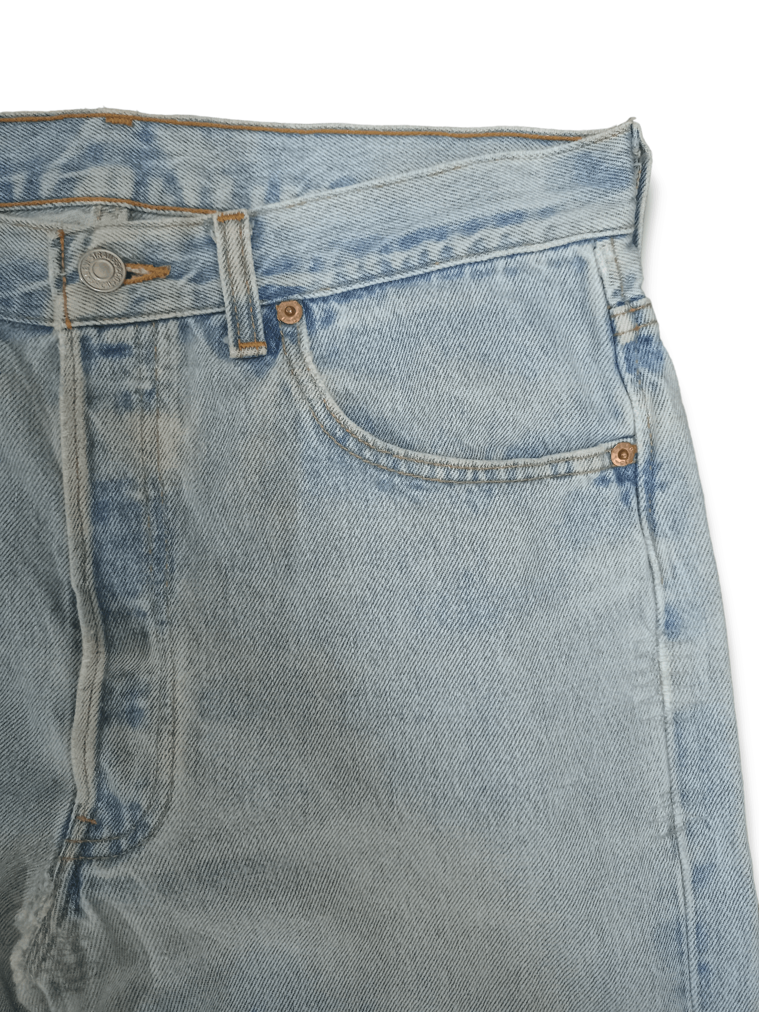 Levi's × Levi's Vintage Clothing Vintage 90s Levis 501 Distressed Loose Jeans 30x29 Size US 30 / EU 46 - 5 Thumbnail