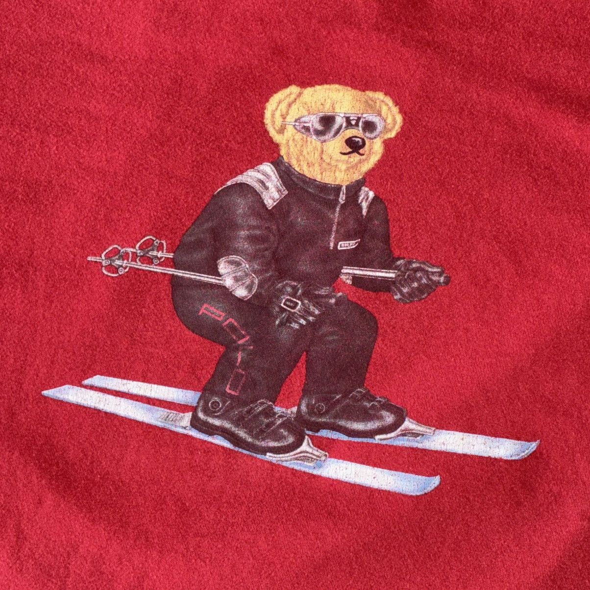 Polo Ralph Lauren Polo Ralph Lauren red long sleeve shirt skier bear graphic Size US XL / EU 56 / 4 - 2 Thumbnail