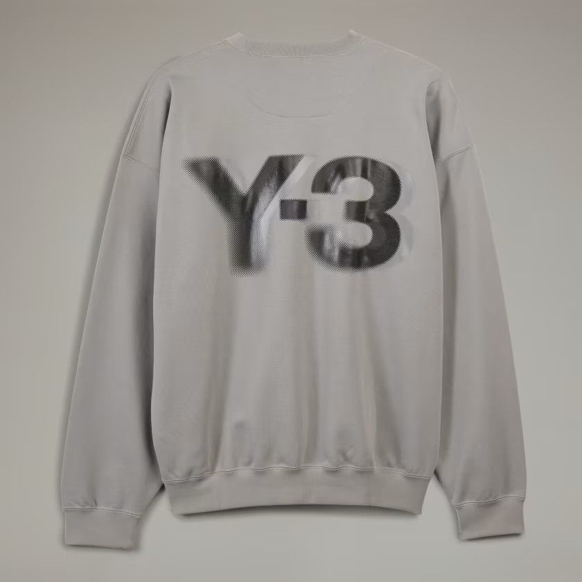 y-3 ADIDAS LOGO CREW SWEATSHIRT