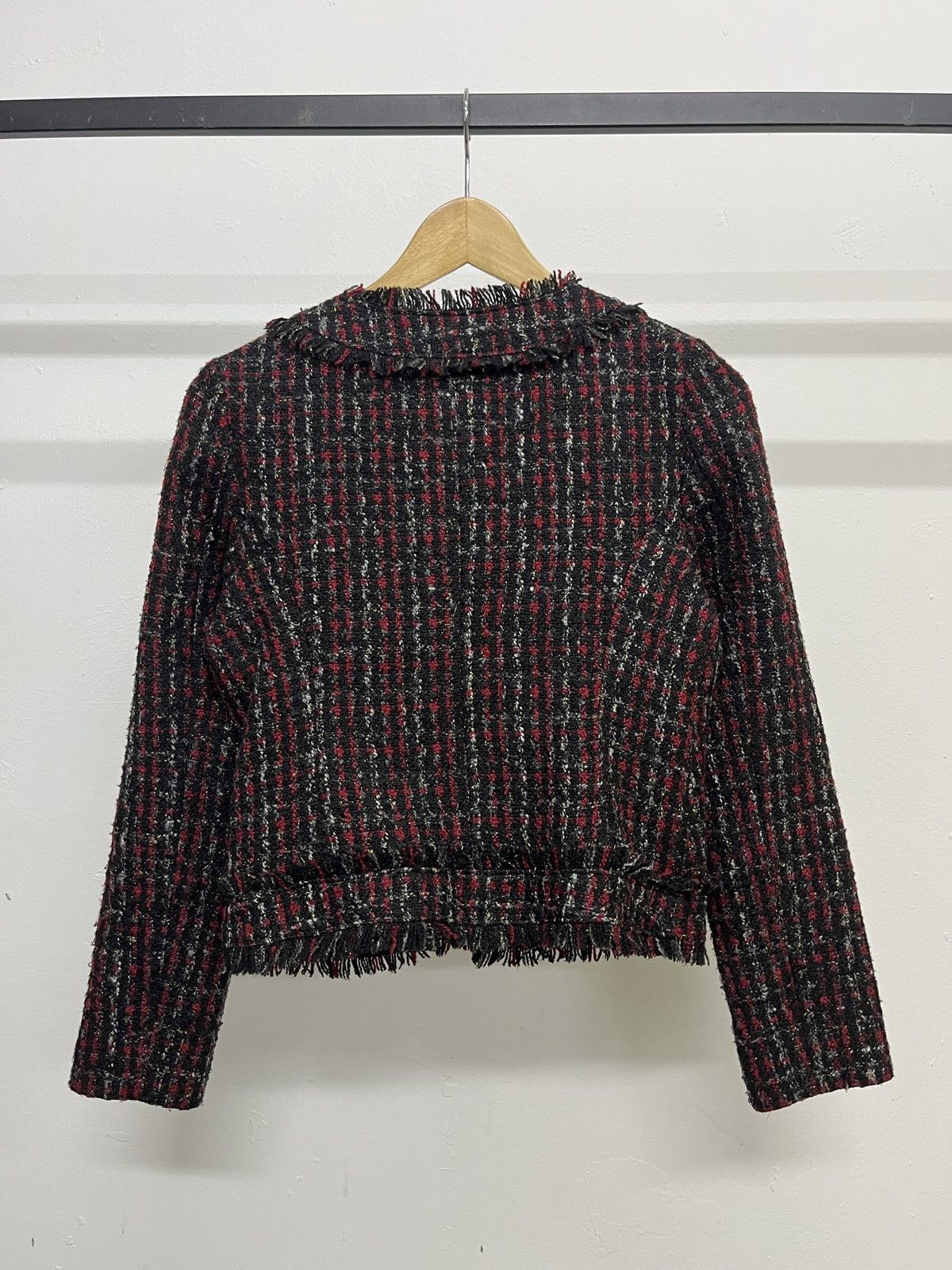 Hysteric Glamour 2000s Barbie - Rare Tweed Jacket Chanel Gdragon Jennie Style Size S / US 4 / IT 40 - 2 Thumbnail