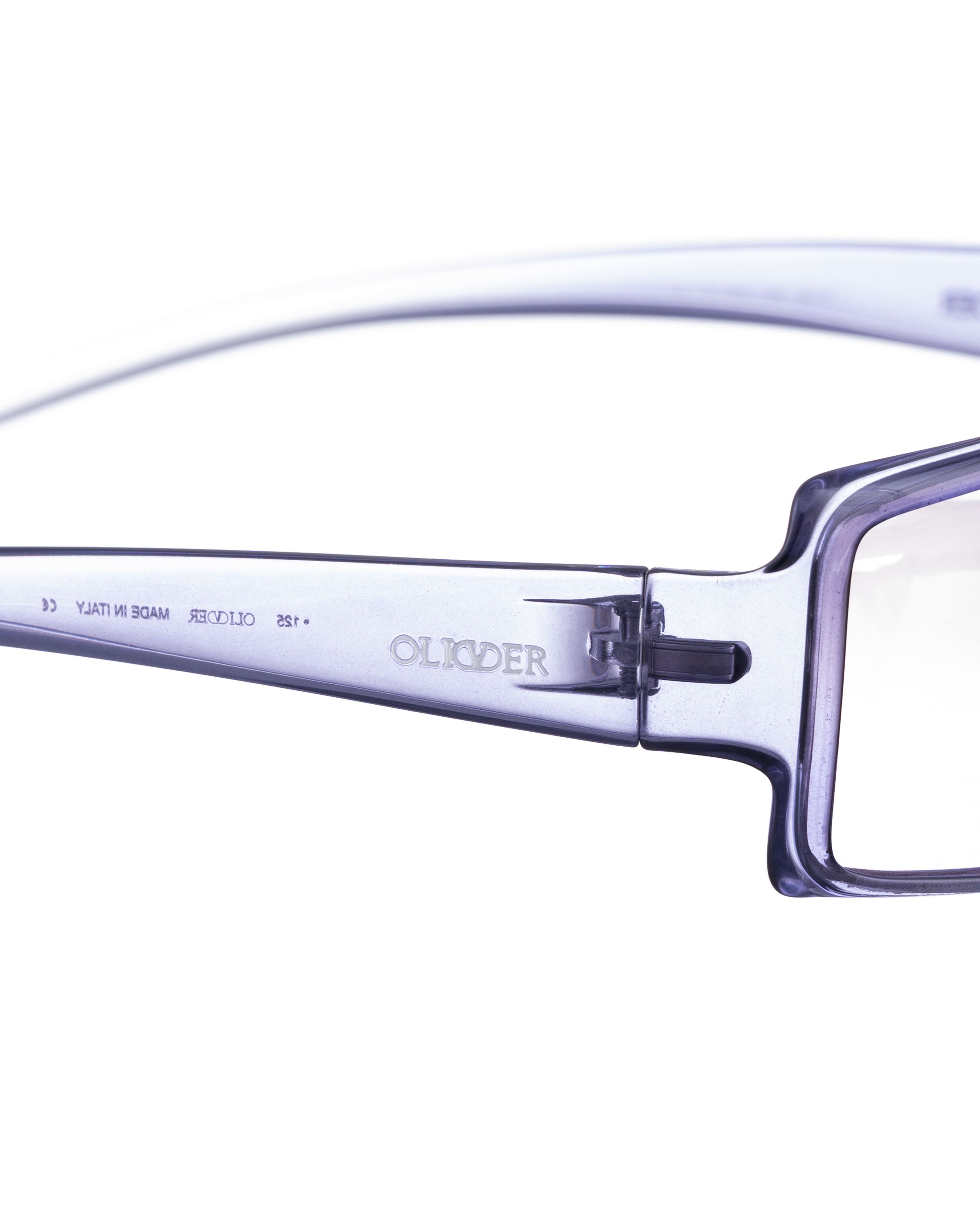 Valentino Oliver by Valentino 90's Transparent Violet Sunglasses Size ONE SIZE - 3 Thumbnail