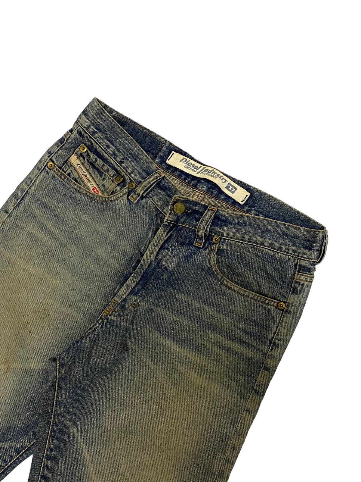 14th Addiction × Diesel Diesel Industry Denim Division Yellow Mud Washed Dirty Size US 29 - 9 Thumbnail