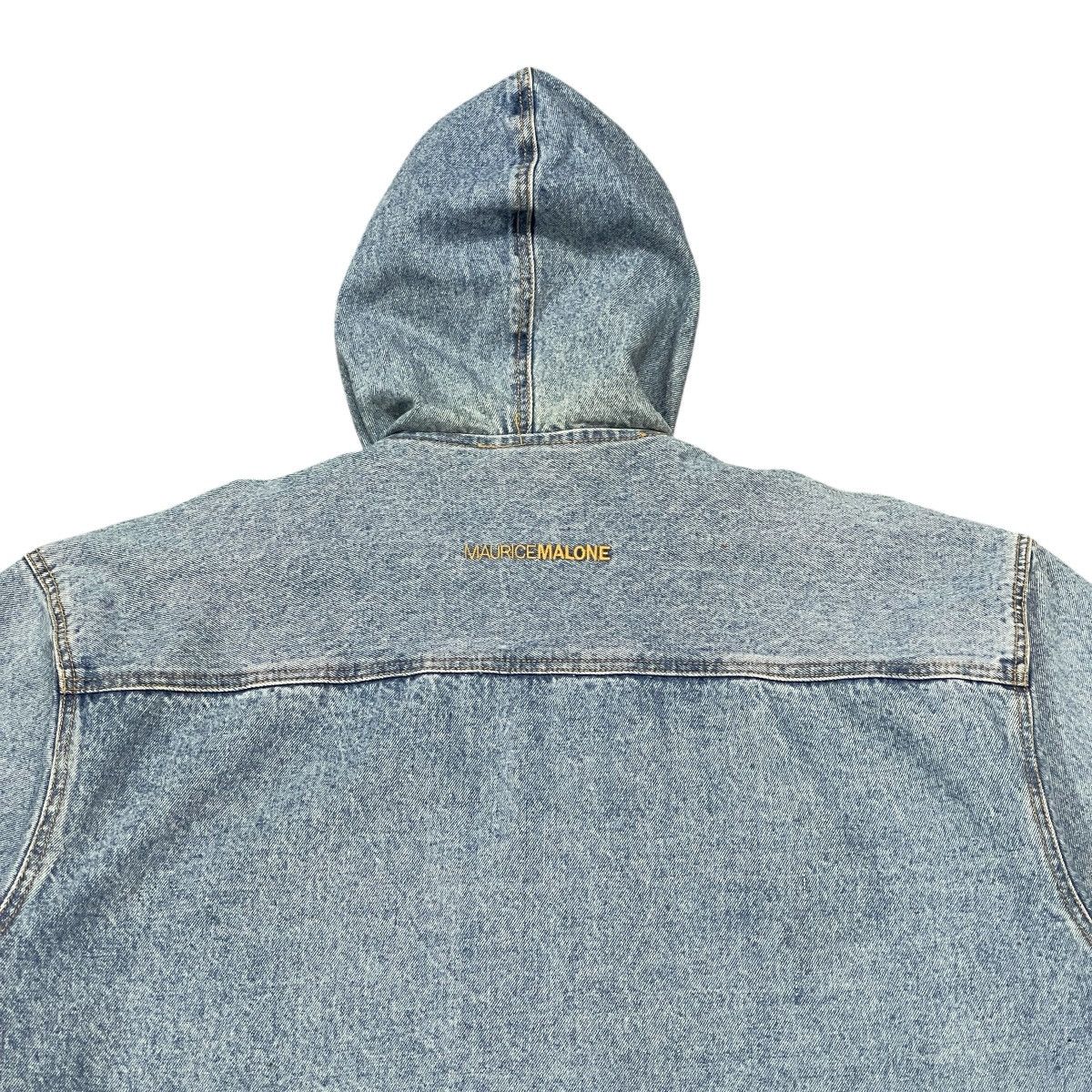 Carhartt Vintage Y2k Maurice Malone Denim Hooded Chore Jacket Hip Hop Size US XL / EU 56 / 4 - 12 Thumbnail