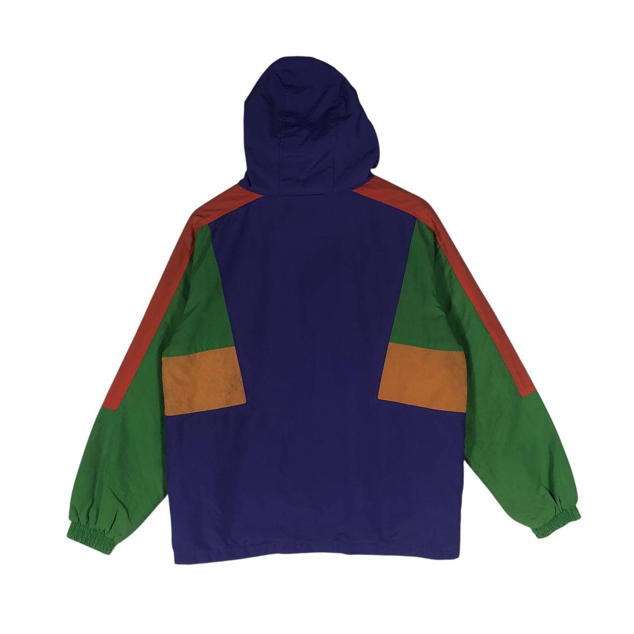 Japanese Brand Multi- Color Nylon Windbreaker Jacket Size US M / EU 48-50 / 2 - 5 Thumbnail