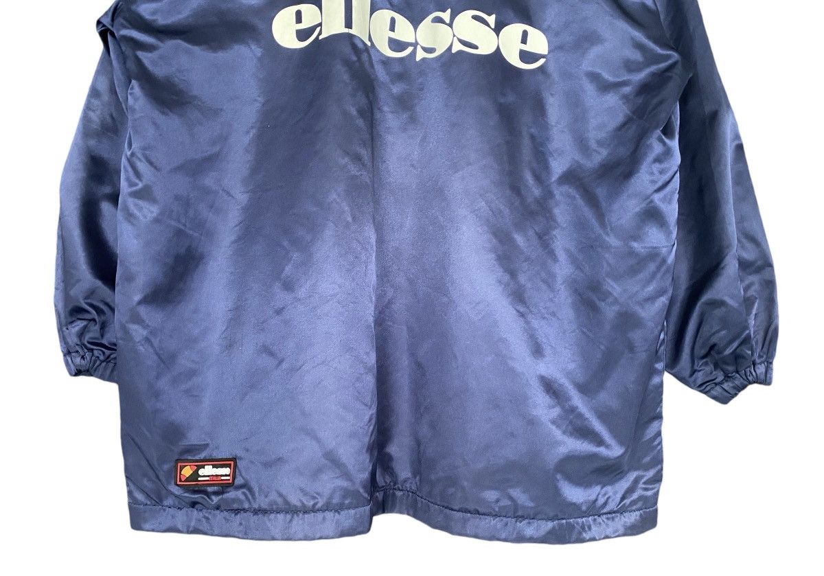 Ellesse × Vintage Vtg ELLESE 90s Polyster Button Jacket Size US L / EU 52-54 / 3 - 13 Thumbnail