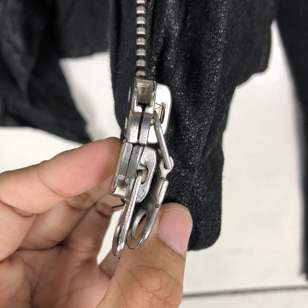 Japanese Brand 🔥Cropped Biker Jacket Bondage Mercuryduo Double Collar Size S / US 4 / IT 40 - 14 Thumbnail